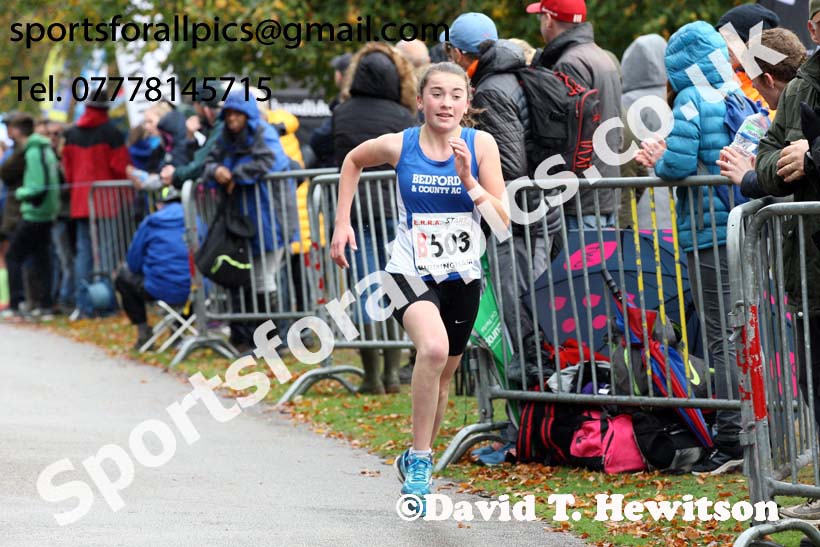 Womens under-17s 3 Stage Relay, 2018 ERRA 6 and 4 Stage and Youngsters Relays. Photo:  David T. Hewitson/Sports for All Pics